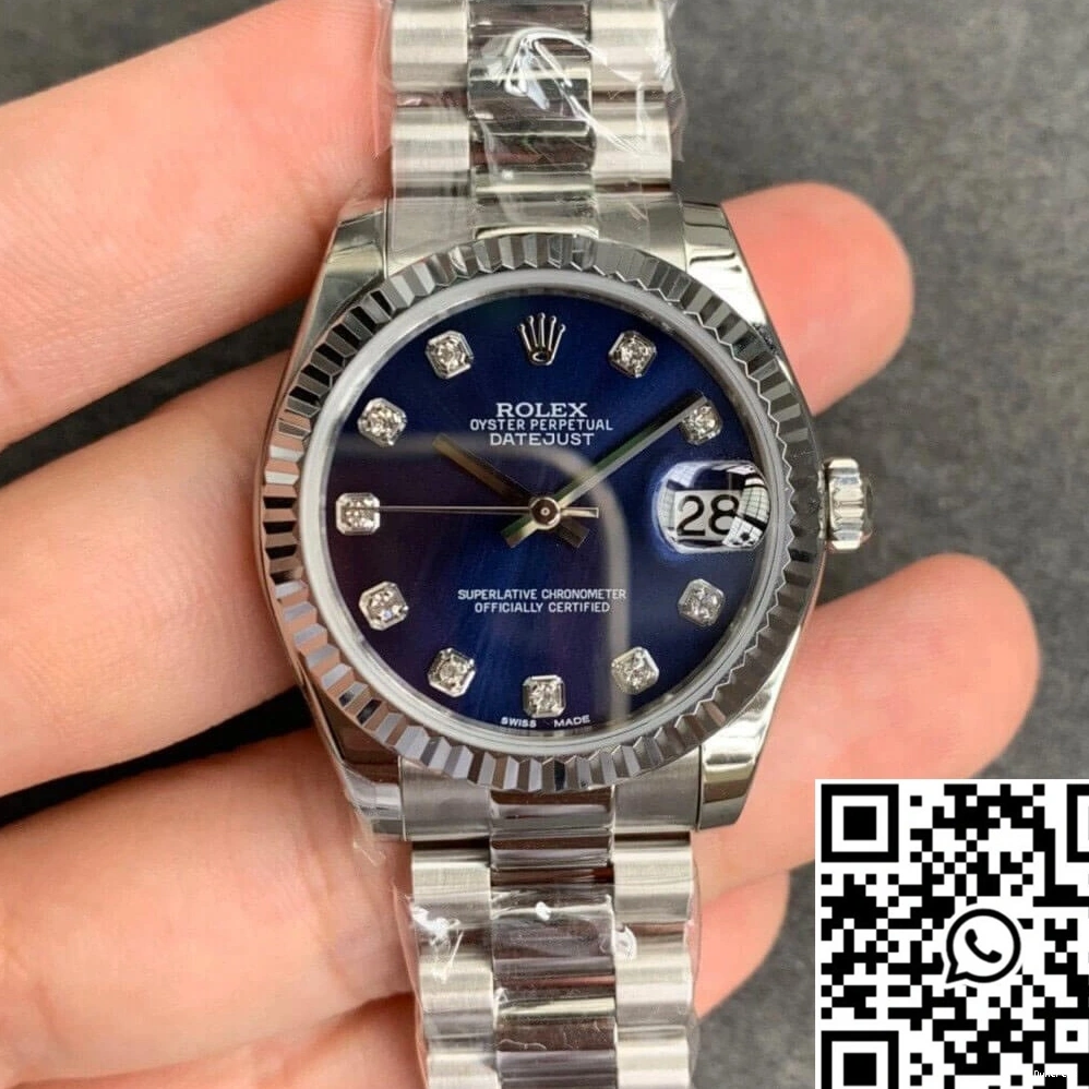 31MM Rolex GS Datejust Factory Blue Dial 0410